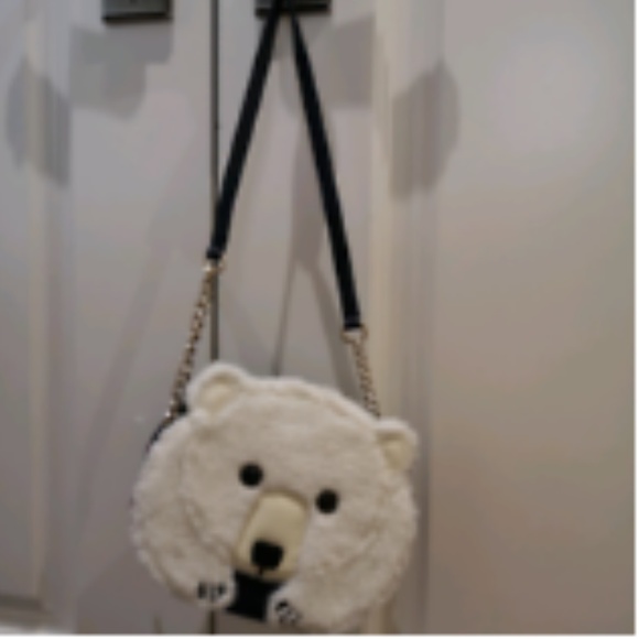 kate spade cold comforts polar bear crossbody bag - Picture 6 of 7